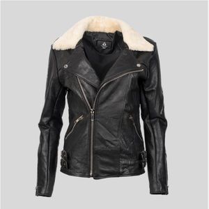 PELE CHE COCO Hepburn reworked leather jacket